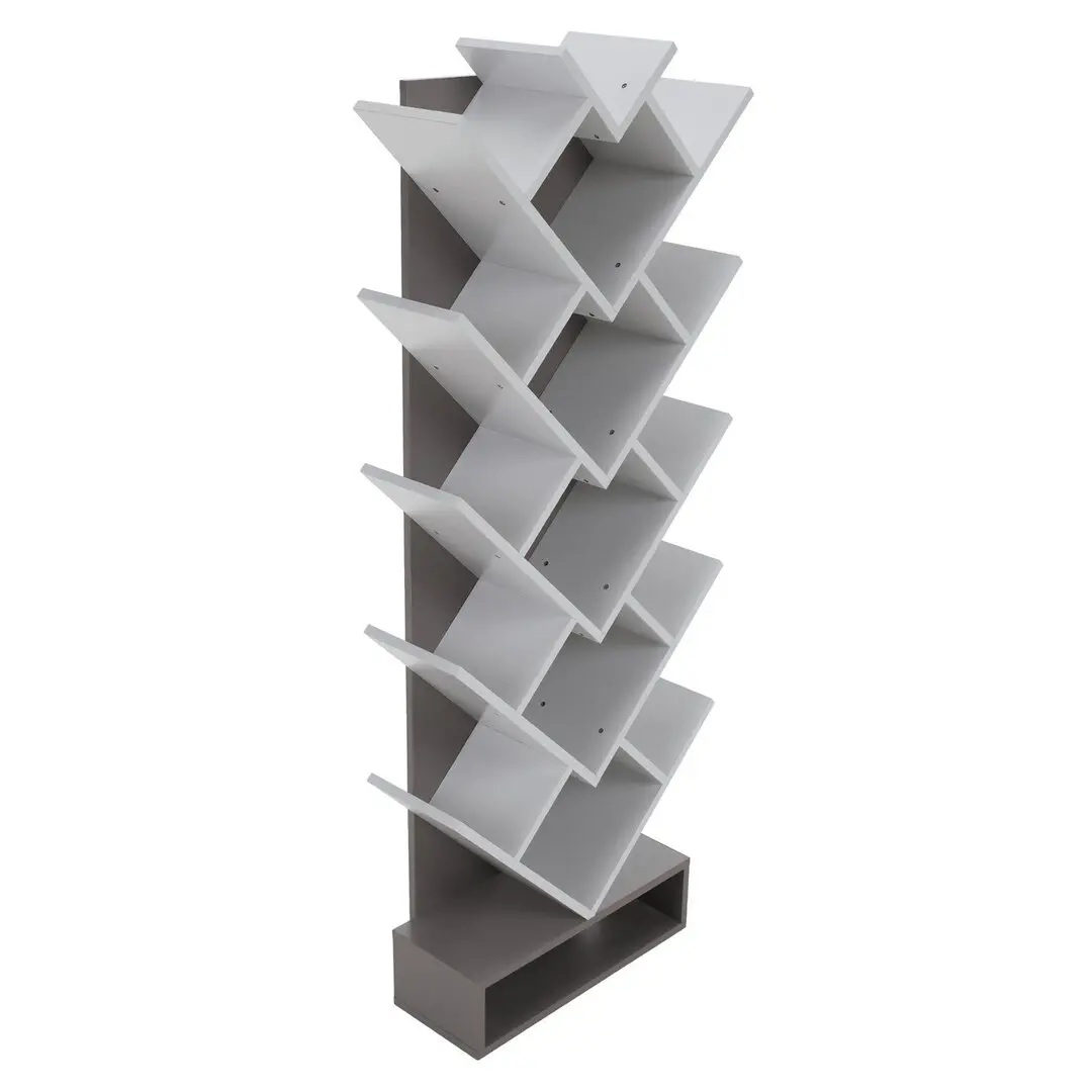 Стеллаж Tempo Kondela Vevey (White/Gray) - 4