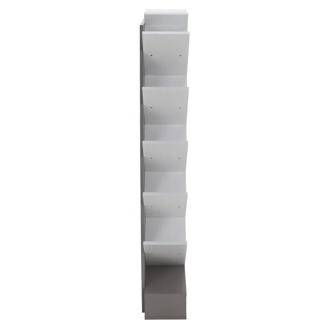 Стеллаж Tempo Kondela Vevey (White/Gray) - 5