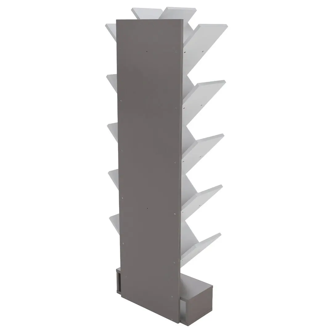 Стеллаж Tempo Kondela Vevey (White/Gray) - 6