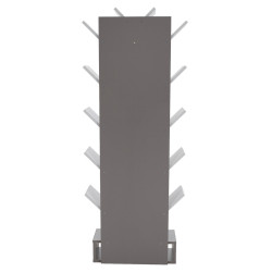 Стеллаж Tempo Kondela Vevey (White/Gray) Thumb