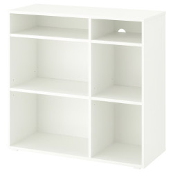 Etajera Ikea Vihals 4 polite 95x37x90 (Alb) Thumb