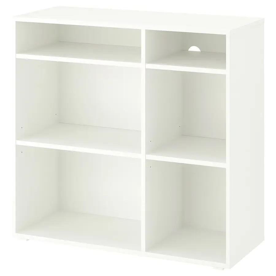 Etajera Ikea Vihals 4 polite 95x37x90 (Alb) - 2