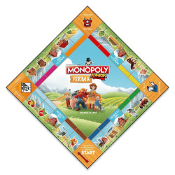 Joc de masa Winning Moves Monopoly Junior Ferma  RO Thumb