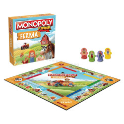 Joc de masa Winning Moves Monopoly Junior Ferma  RO
