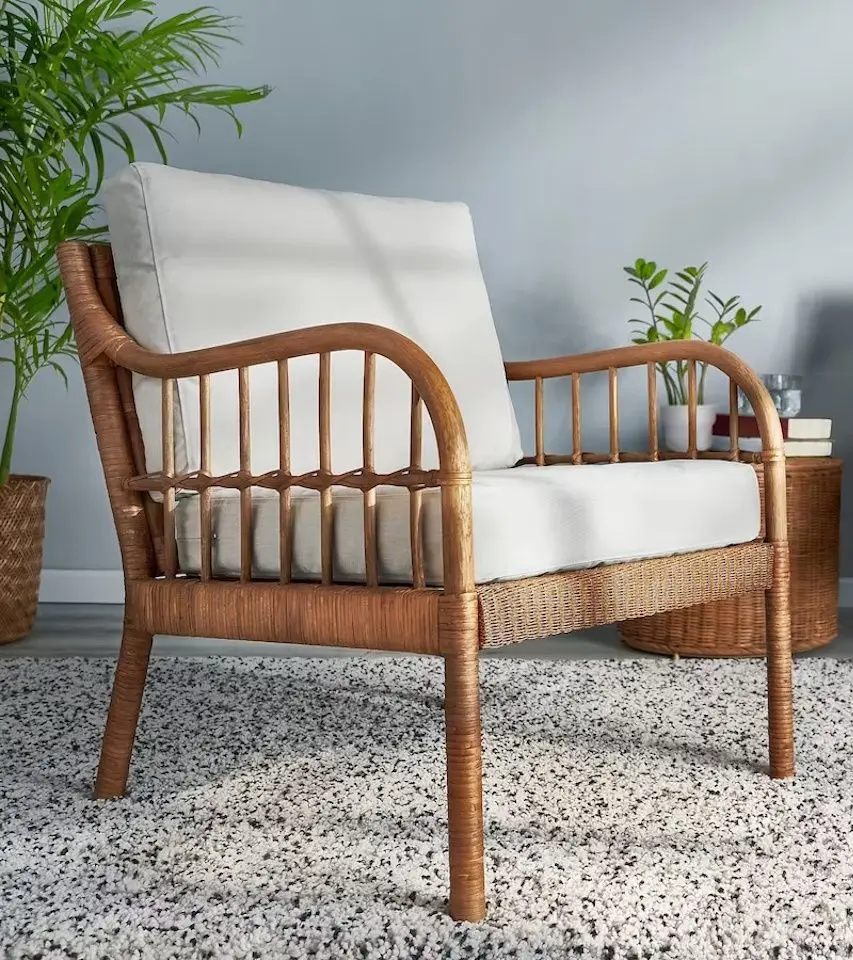 Fotoliu Ikea Holmsta/Froknabo (Bej)