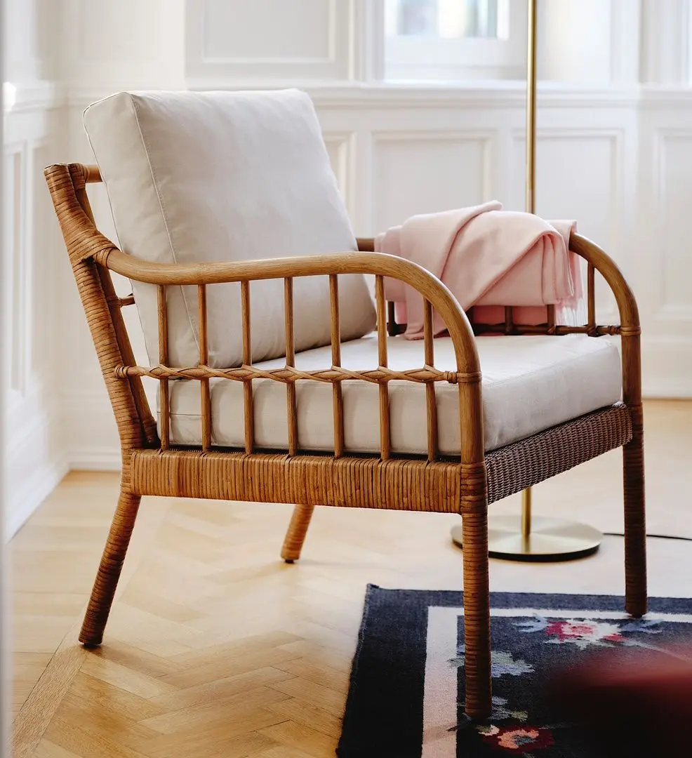 Fotoliu Ikea Holmsta/Froknabo (Bej)