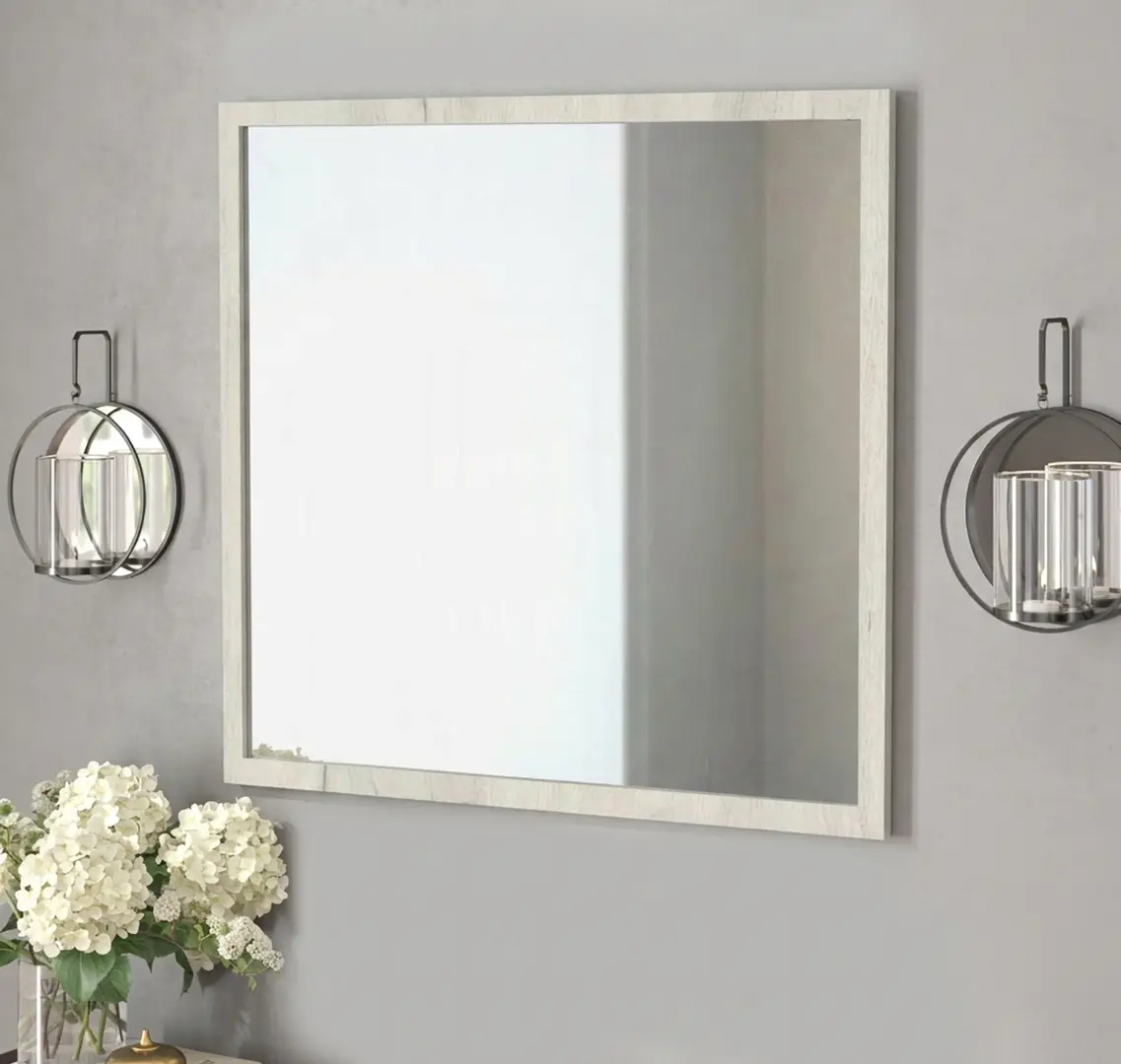 Oglinda МЛ-Мебель №2 60cm (Craft Oak White)