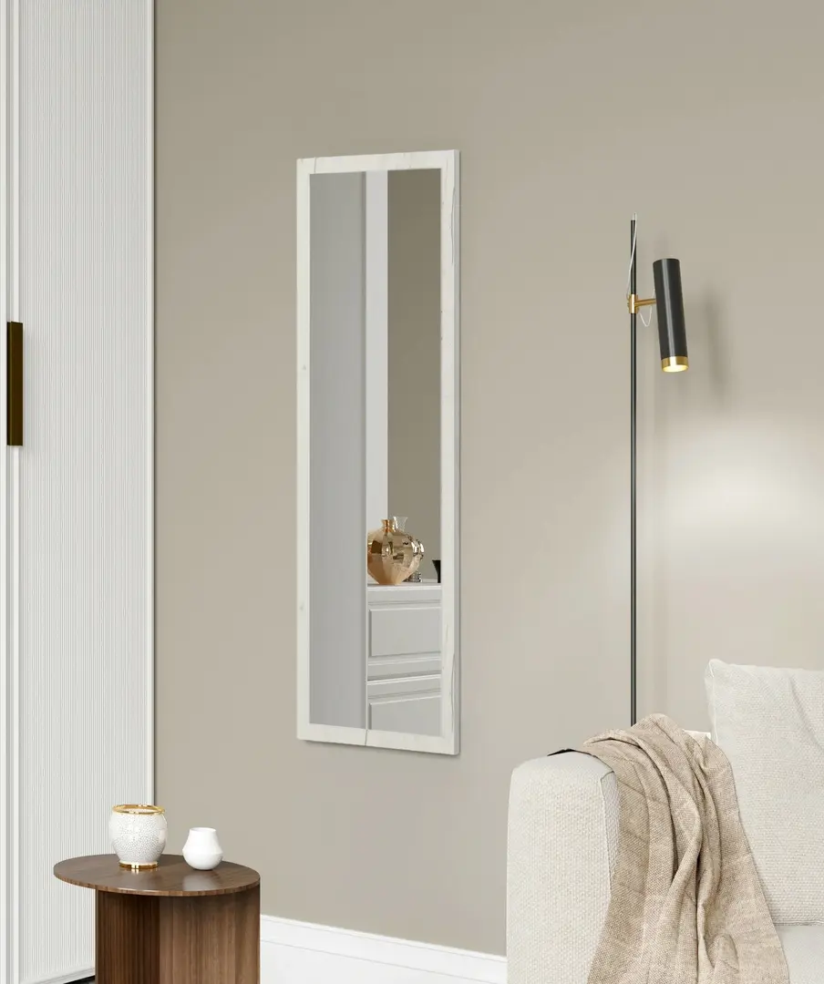 Oglinda МЛ-Мебель №3 40cm (Craft Oak White)