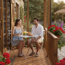 Комплект садовой мебели GardenLine GOM5165 (Grey) Thumb