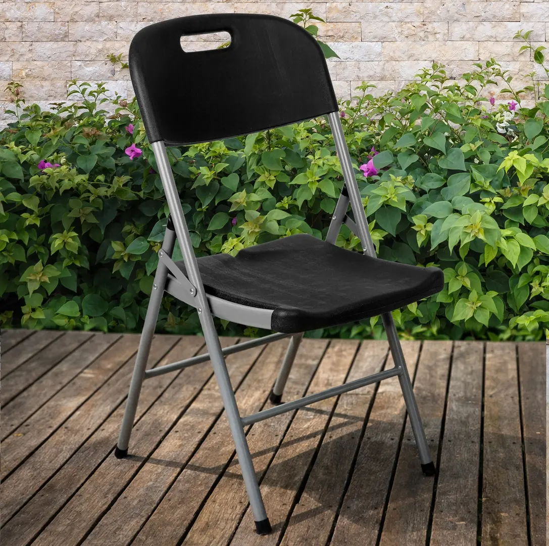 Складной стул Springos Raut GF0053 (Black)