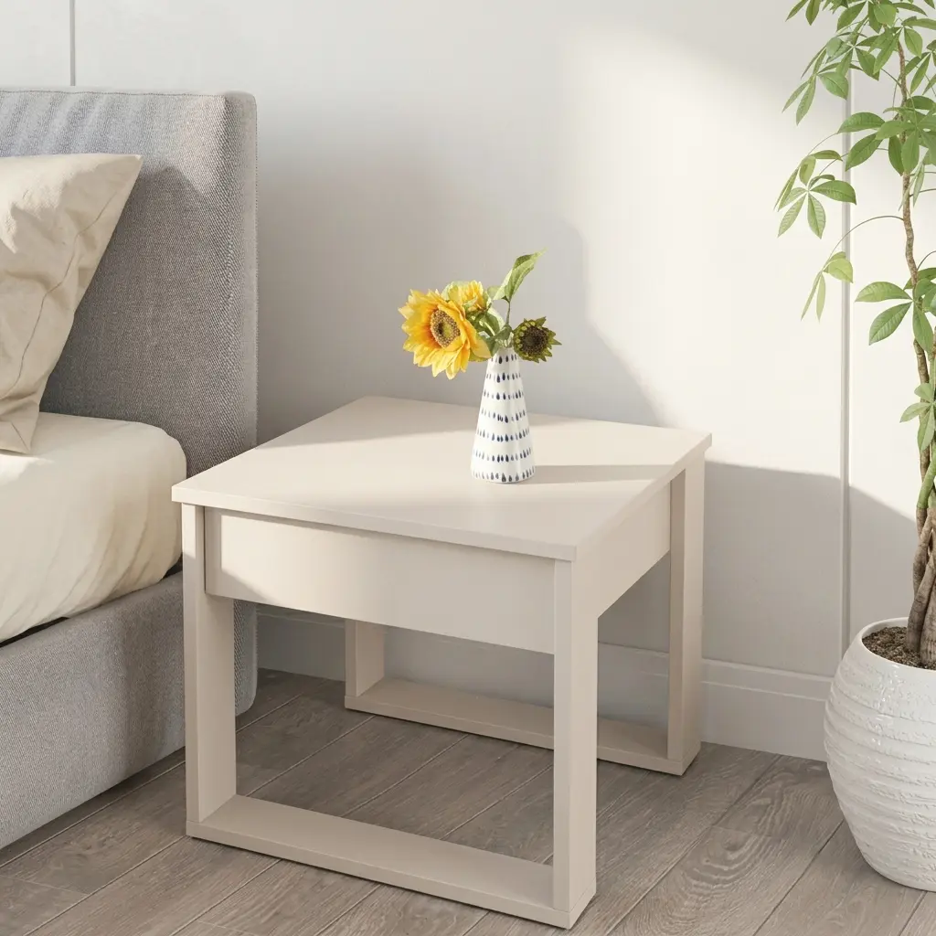 Masa pentru reviste Halmar Nea Square (Cashmere)