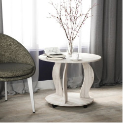 Masa pentru reviste МЛ-Мебель МЛ-3 (Craft Oak White)