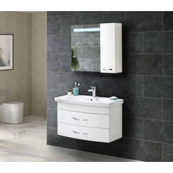 Dulap cu oglinda Martat Ares 90 (White) Thumb