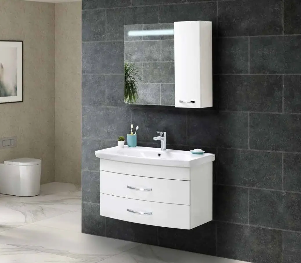 Dulap cu oglinda Martat Ares 90 (White)