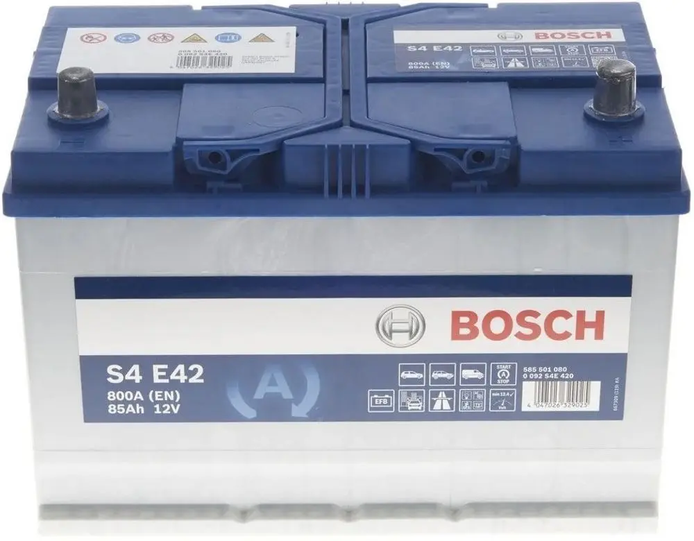 Acumulator Bosch S4 E42 EFB 85Ah 800A