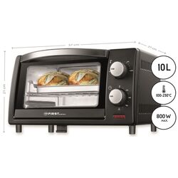 Cuptor electric mini First FA-5041-2 (Black) Thumb