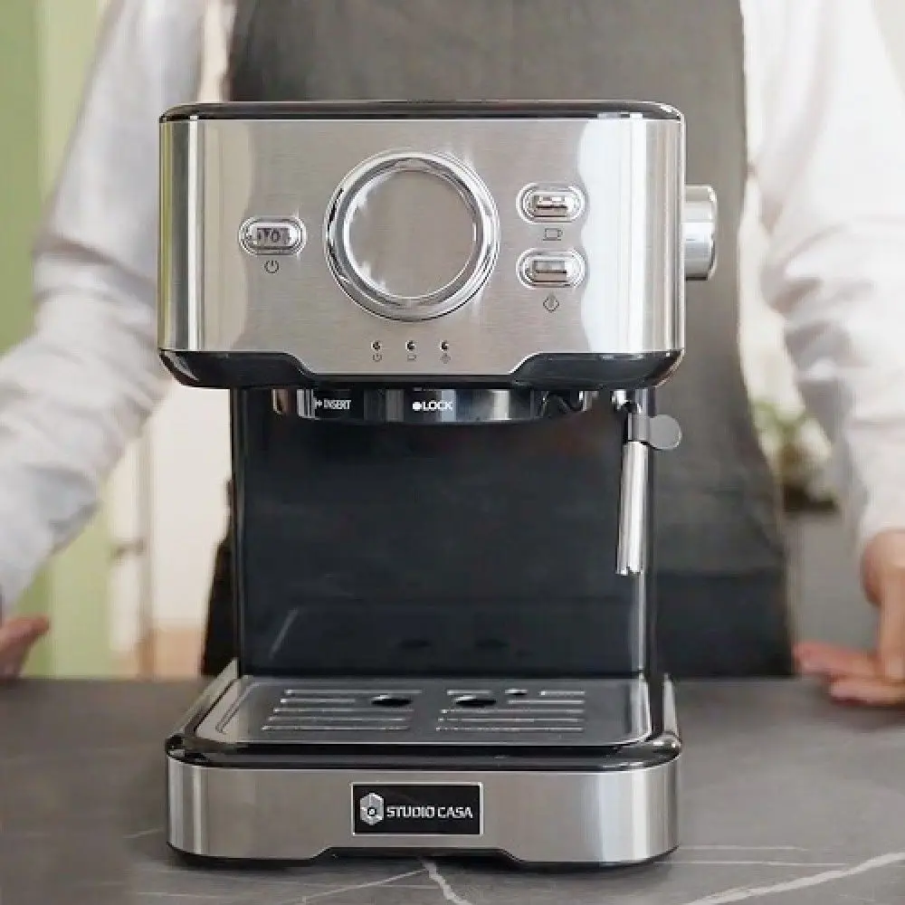 Cafetiera Studio Casa Duette 850W (Silver) - 7