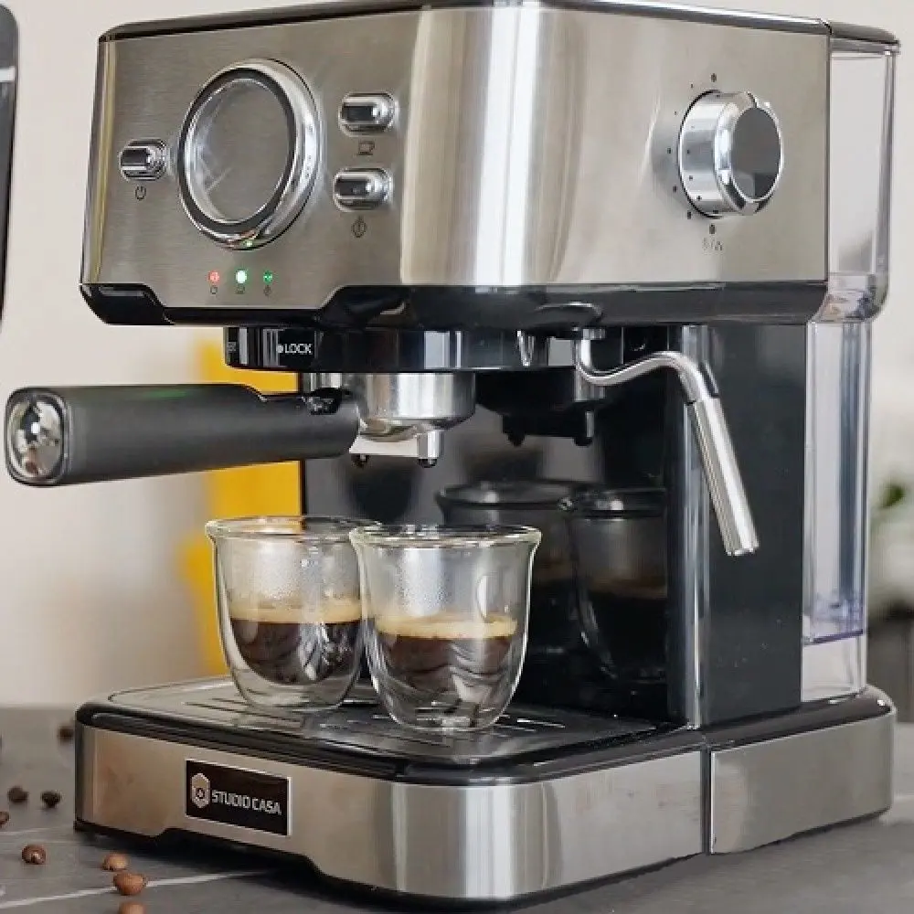 Cafetiera Studio Casa Duette 850W (Silver) - 5