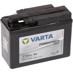 Acumulator Varta Powersports AGM YTR4A-BS 2.3Ah 30A