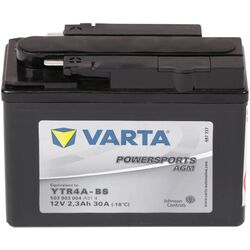 Acumulator Varta Powersports AGM YTR4A-BS 2.3Ah 30A Thumb