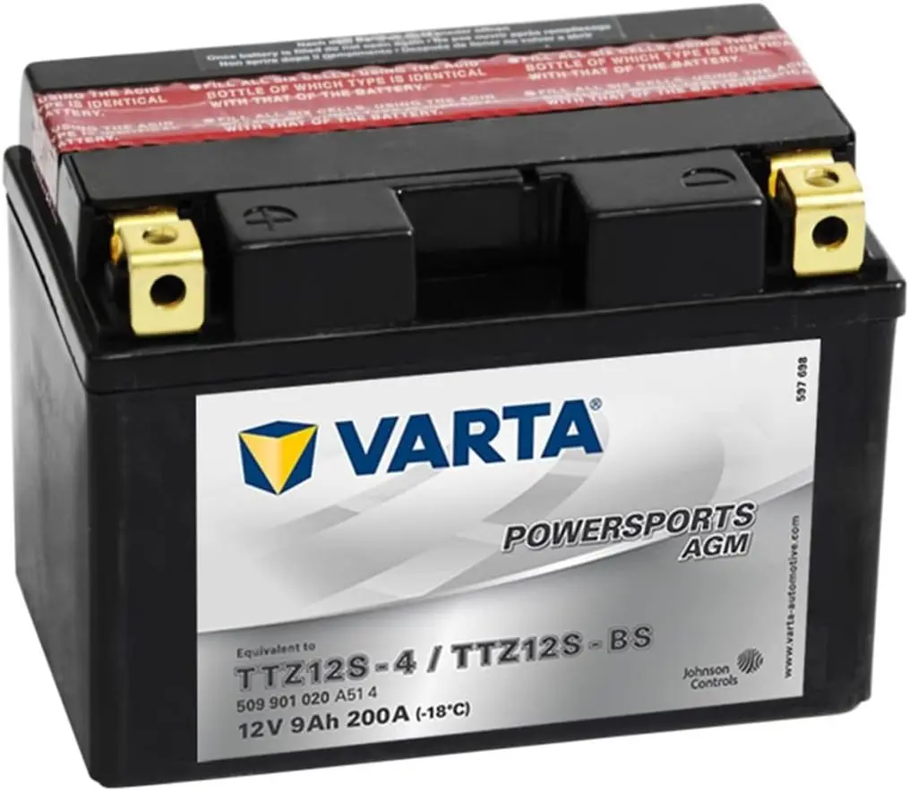 Аккумулятор Varta Powersports AGM TTZ12S-BS 9h 200A