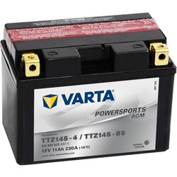 Acumulator Varta Powersports AGM TTZ14S-BS 11Ah 230A