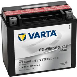 Acumulator Varta Powersports AGM YTX20L-BS 18Ah 250A