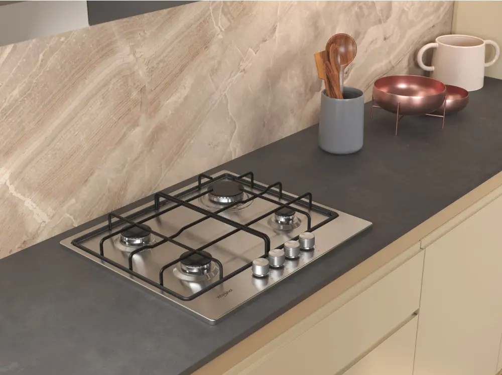 Aragaz incorporabil Whirlpool TKRL 650 IX (Inox)