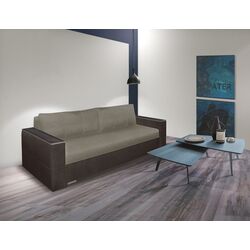 Canapea Modern Arthur Alaska 23/Alaska 03 (Beige Grey/Dark Brown)