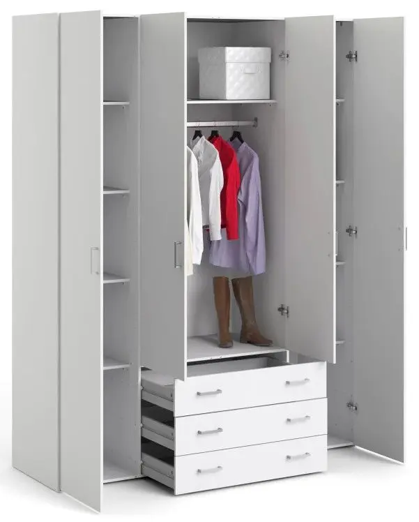 Dulap Ideal Mobila 4D (White) - 2