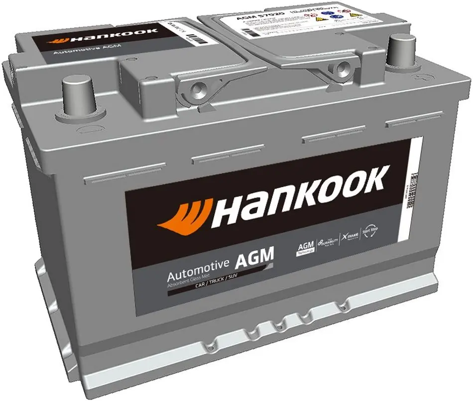 Аккумулятор Hankook AGM 57020 70Ah 760A
