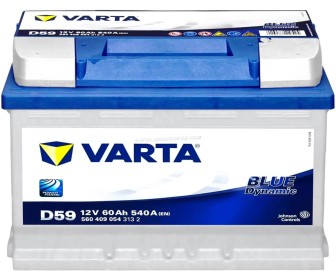 Аккумулятор Varta Blue Dynamic 60Ah 540A 560409054