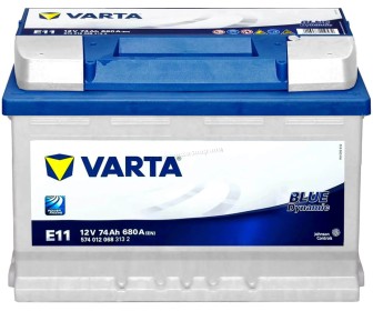 Аккумулятор Varta Blue Dynamic 74Ah 680A 574012068