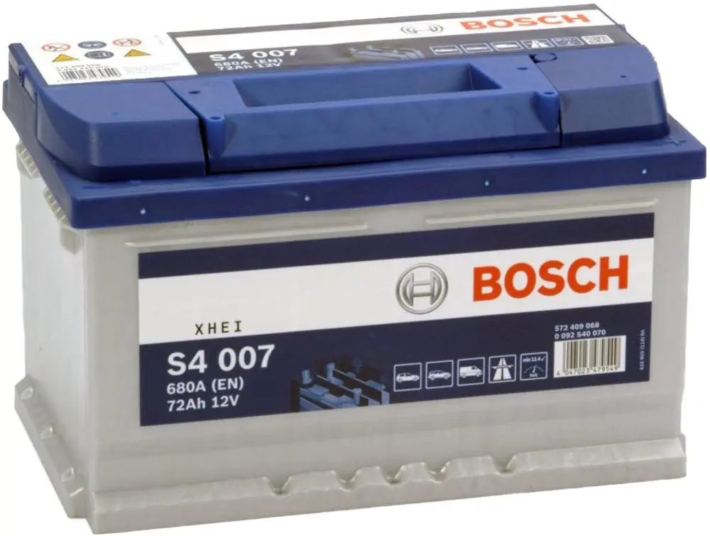 Acumulator Bosch Silver S4 007 72Ah 680A 