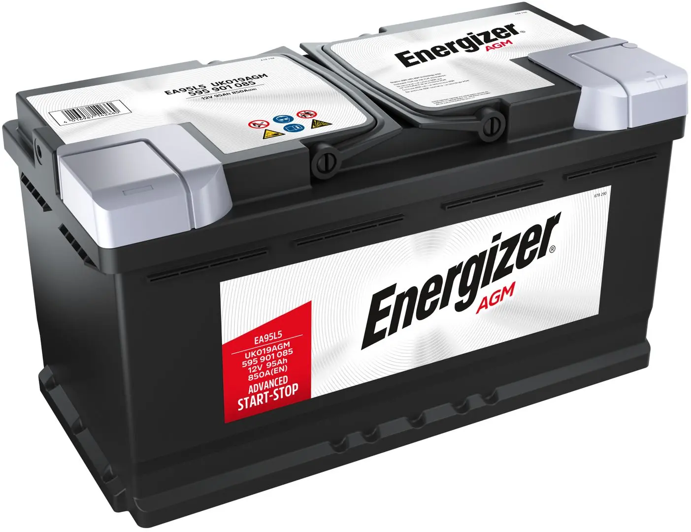 Baterie Energizer Premium AGM 95Ah 850A +R