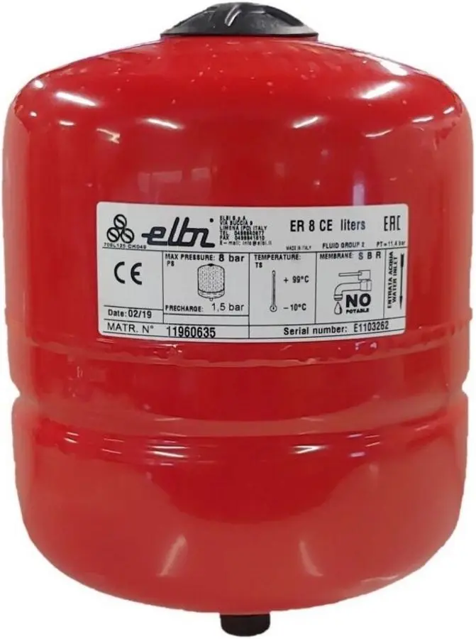 Расширительный бак Elbi ER 8 CE