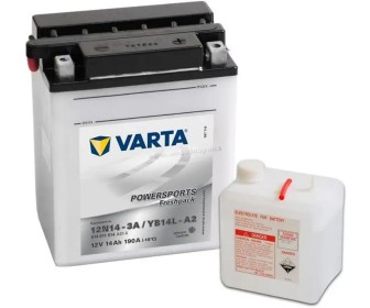 Acumulator Varta Powersports Freshpack YB14L-A2 14Ah 190A 514011014