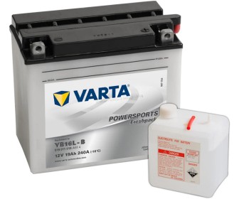 Acumulator Varta Powersports Freshpack YB16L-B 19Ah 240A 519011019