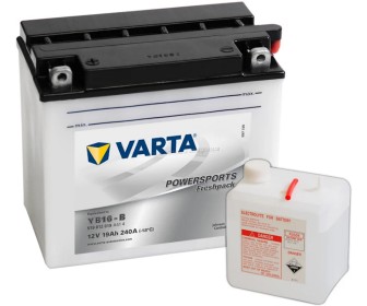 Acumulator Varta Powersports Freshpack YB16-B 19Ah 240A 519012019