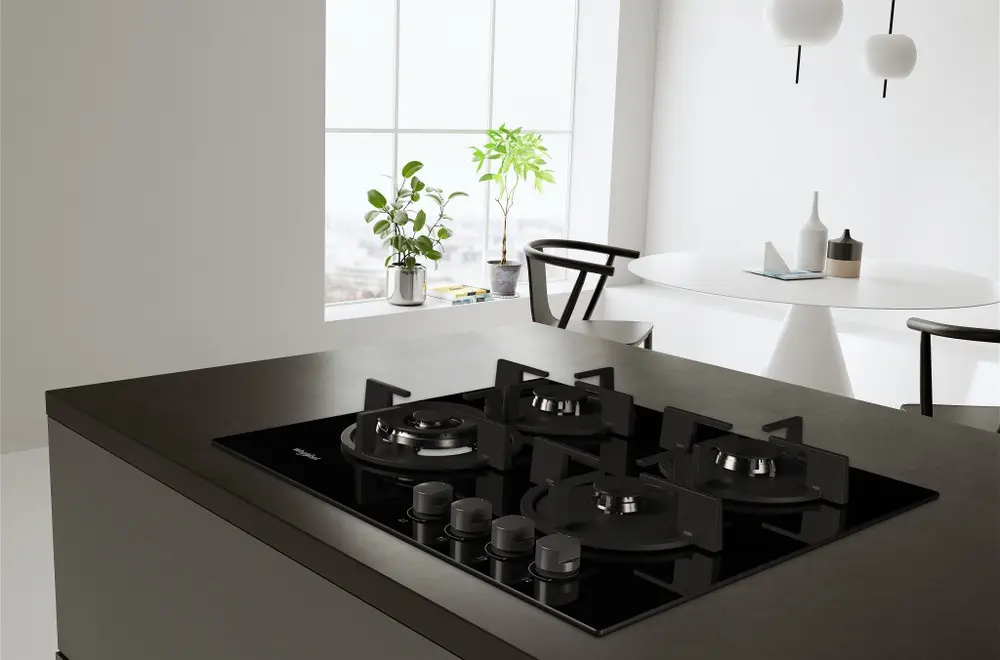 Aragaz incorporabil Whirlpool GOR 625/NB (Black)