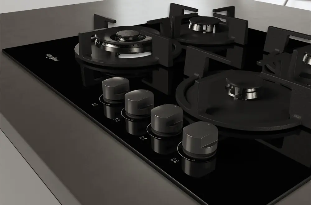 Aragaz incorporabil Whirlpool GOR 625/NB (Black)