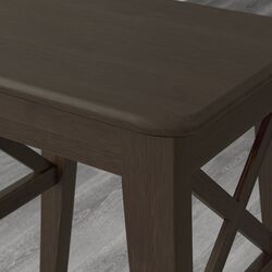 Taburet Ikea Inglof (Negru-maro) Thumb