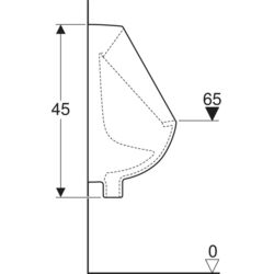 Писсуар Kolo Sniper 126101UA (White) Thumb
