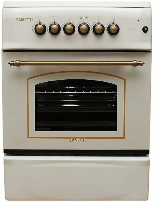 Aragaz combinat Zanetti Z5000 EKR (Cream)