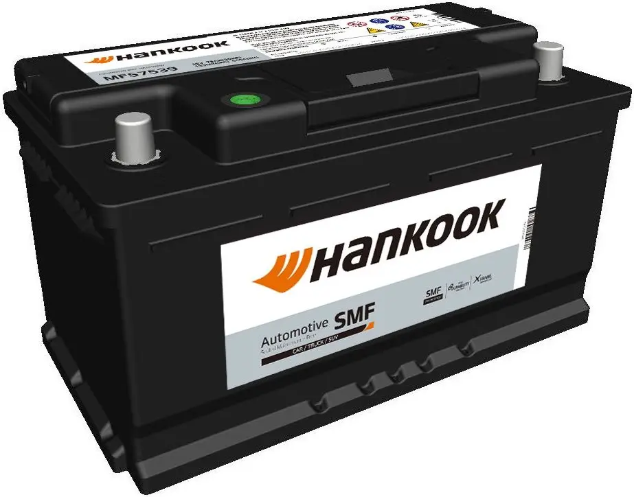 Аккумулятор Hankook MF57539 75Ah 640A