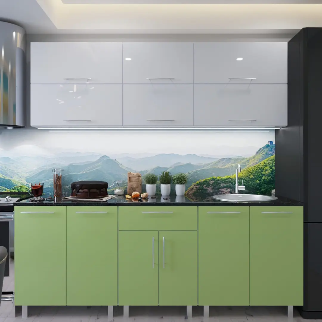 Bucatarie Bafimob Modern 2.2m MDF lucios - 4