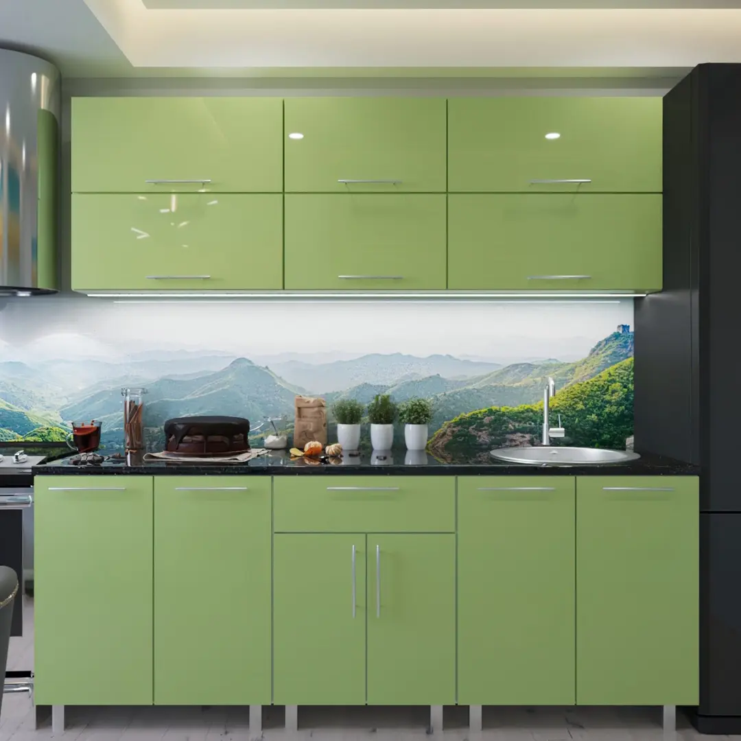 Bucatarie Bafimob Modern 2.2m MDF lucios - 5