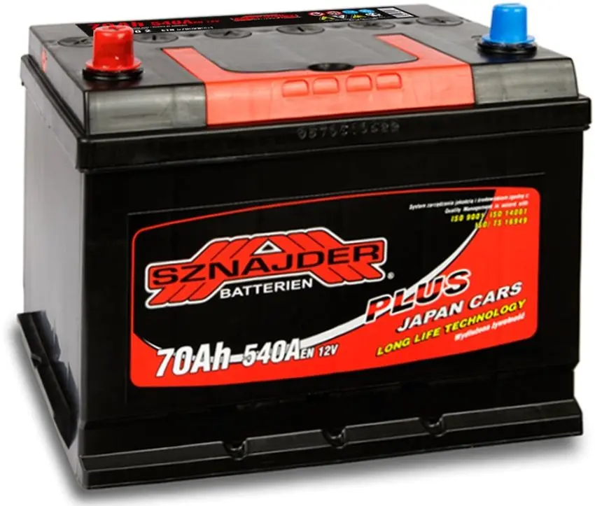 Аккумулятор Sznajder Plus Japan Cars 70Ah 540A L+