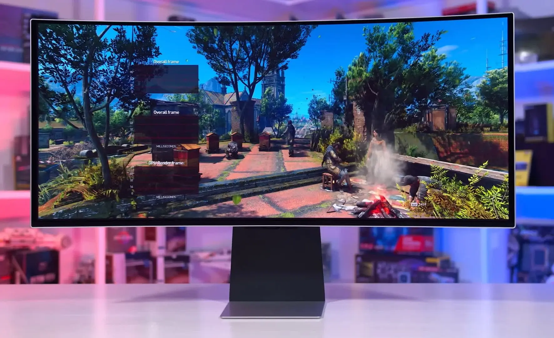 Monitor Samsung Odyssey G8 LS34BG850SUXEN (Silver) - 4