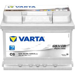 Acumulator Varta Silver Dynamic 52Ah 520A 552401052
